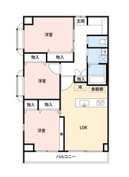 アメニティ２１　の物件間取画像